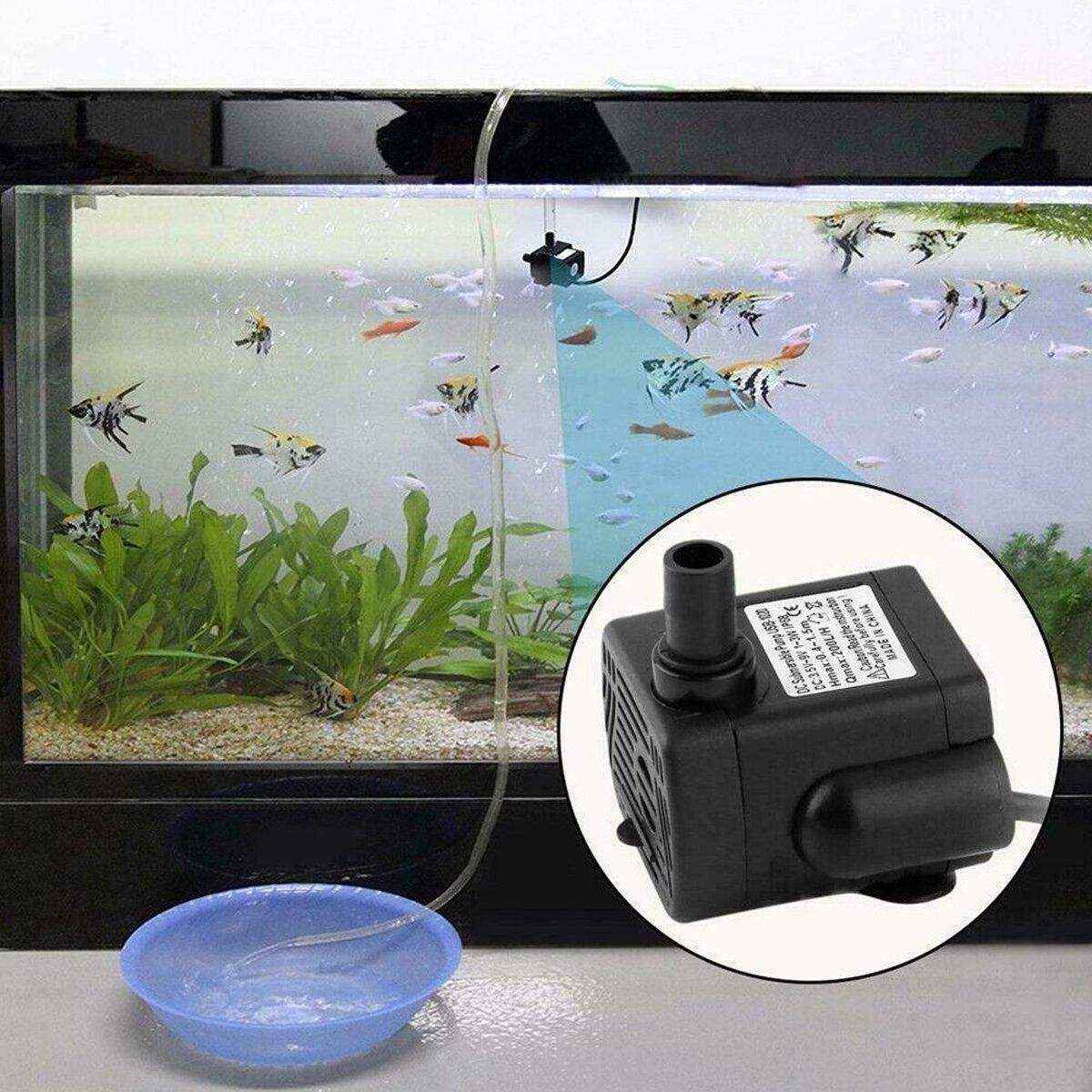 USB-1020 5V Small Water Pump for Fish Tank Aquarium Air Pump