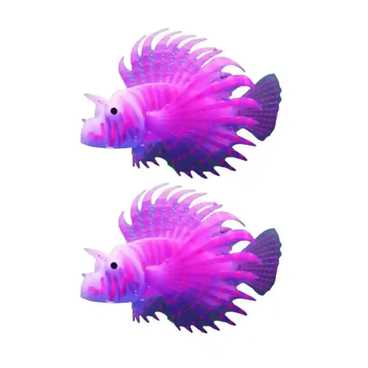Artificial Aquarium Fish Decorations Silicone Betta Moving Floating Small Fish