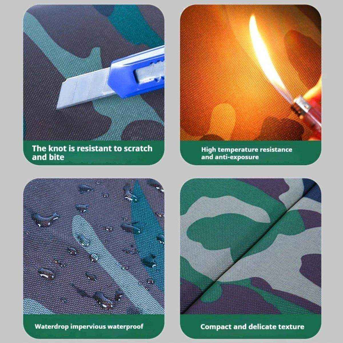 Outdoor Waterproof Pet House Durable Camouflage Shelter