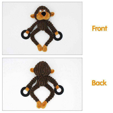 Interactive Chew Toy Bear from Dog Squeaker Toys Collection