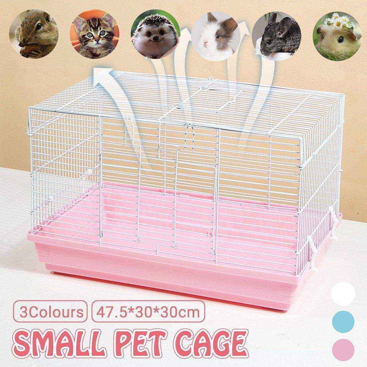 Compact Small Animal Habitat for Rabbits and Pets Durable and Easy to Clean