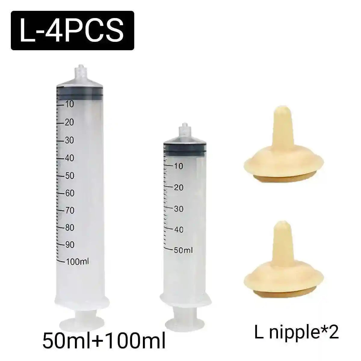 Kitten Puppy Pet Feeding Syringe Feeder Cat Dog Nursing Bottle with Pacifier