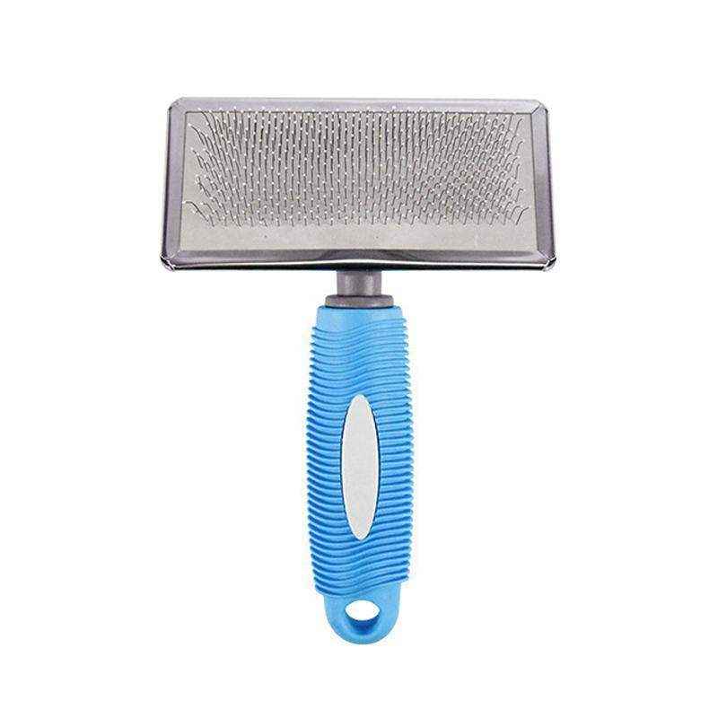 Pet Grooming Slicker Brush – Effective Cat & Dog Deshedding Tool