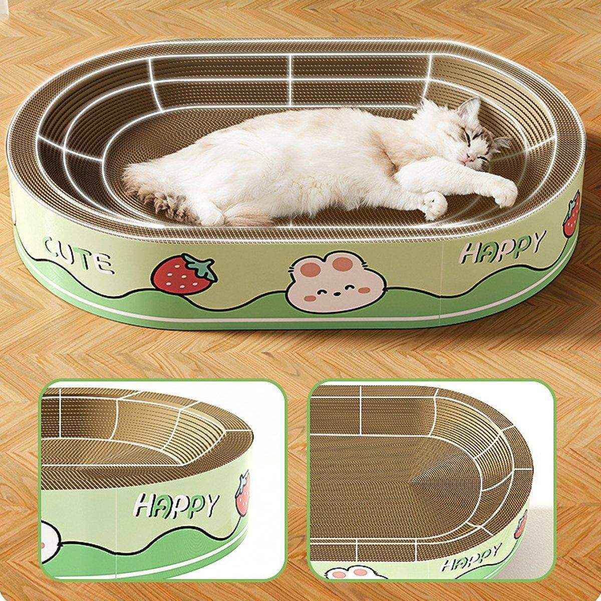 Extra-Large Cat Scratch Board for Rest & Play