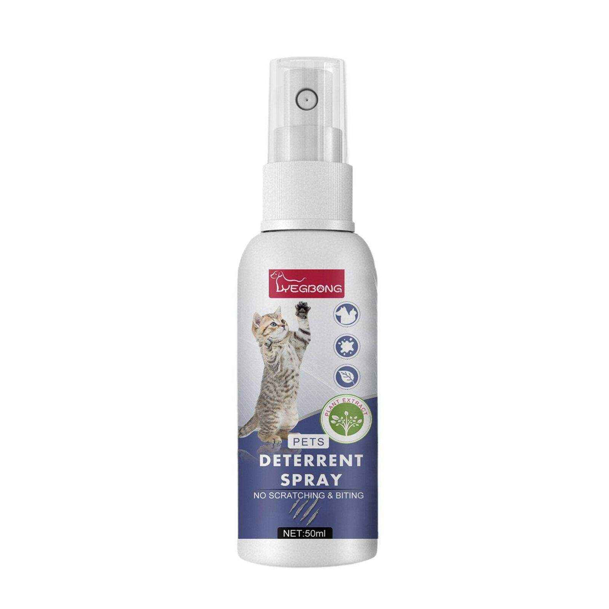 Pet Anti-Scratch Spray Protect Doors Sofas & Set Boundaries for Cats & Dogs