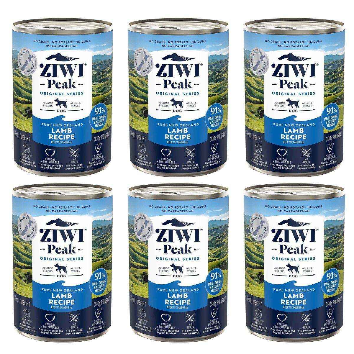 ZIWI Peak Dog Can Lamb | Best Wet Dog Food Australia | 170g,390g