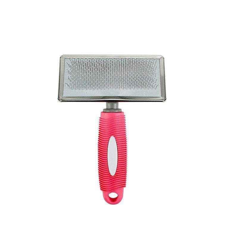 Pet Grooming Slicker Brush – Effective Cat & Dog Deshedding Tool
