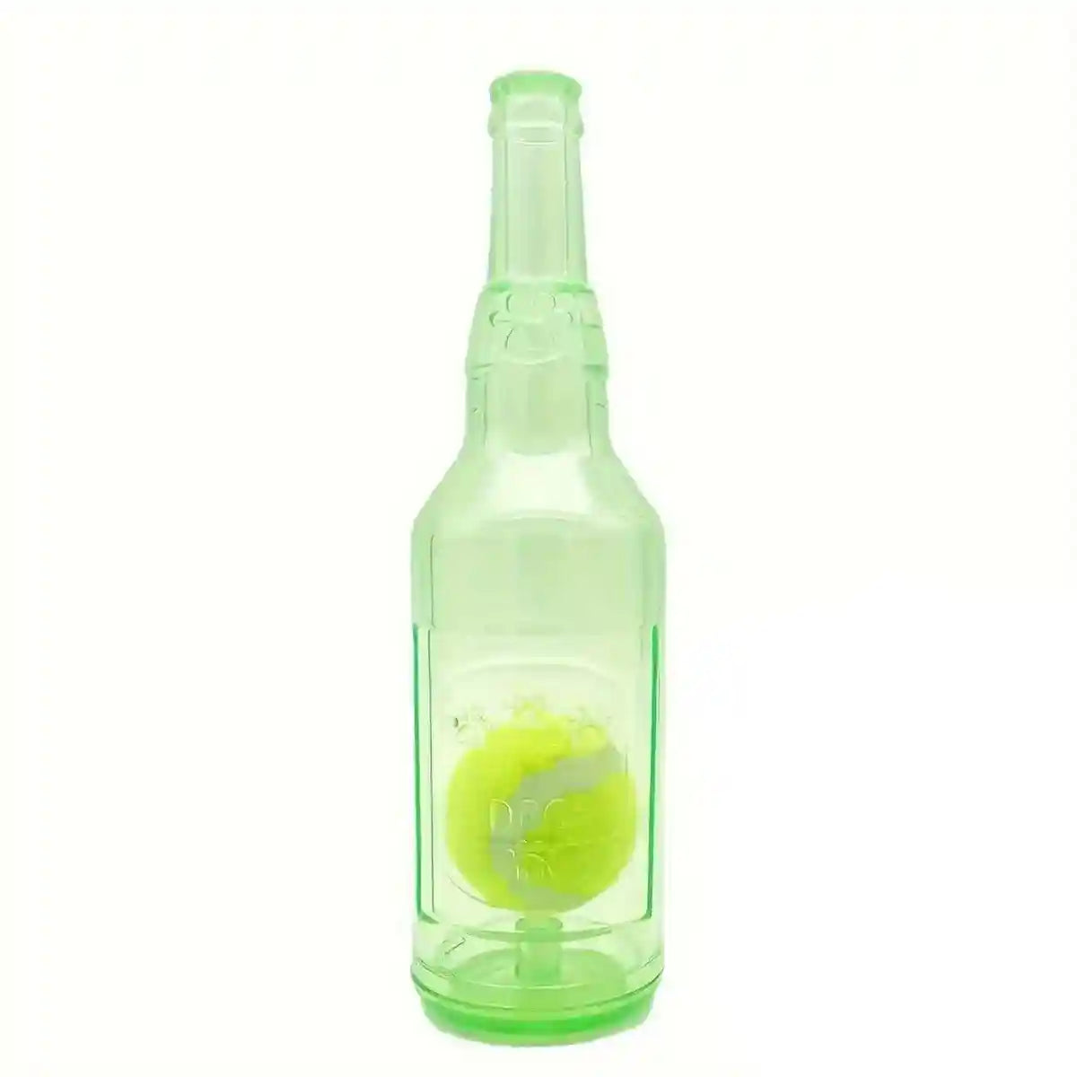 Durable Pet Teething Resistant Tennis Ball Wine Bottle Chew Toy for Dogs Play