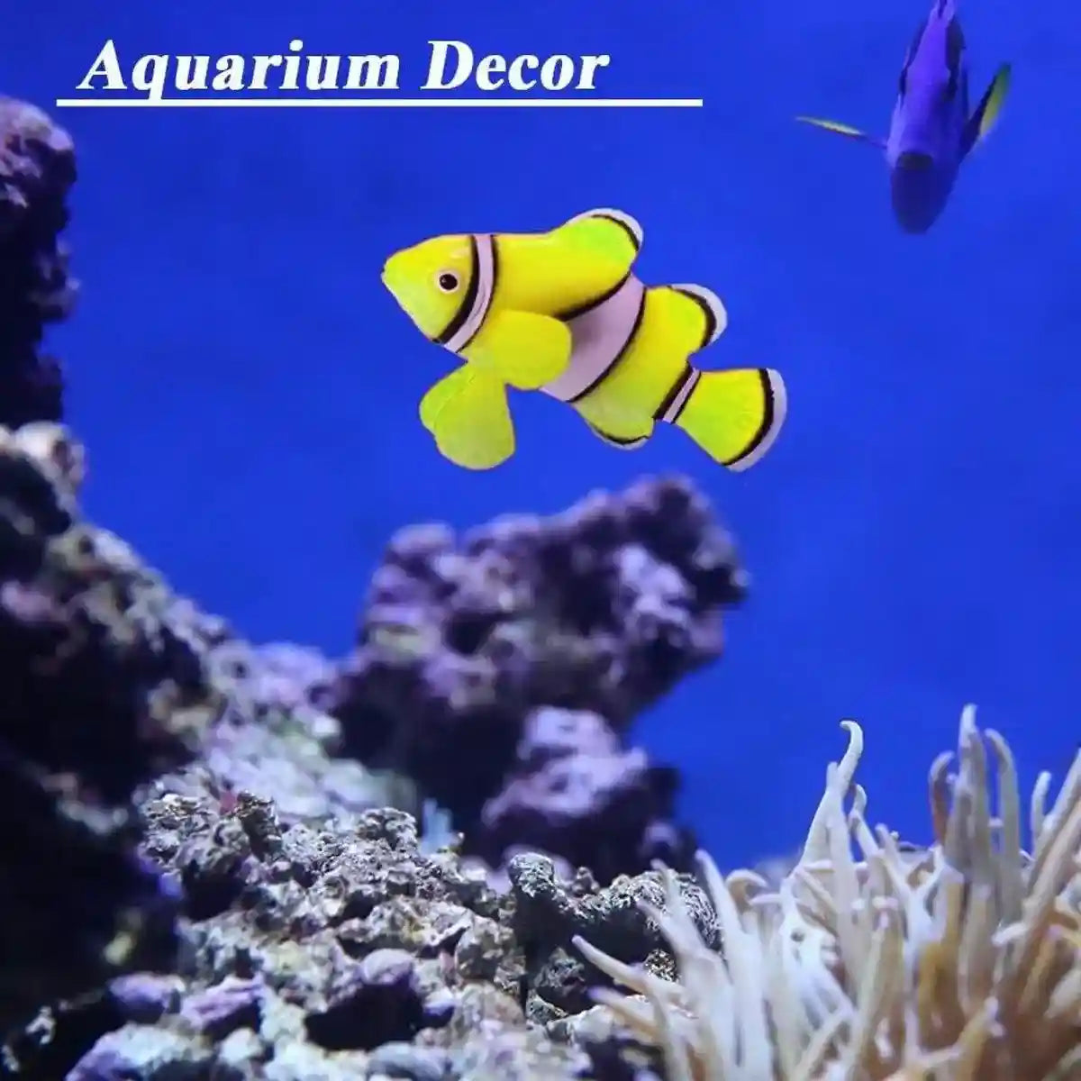 Artificial Aquarium Fish Decorations Silicone Betta Moving Floating Small Fish