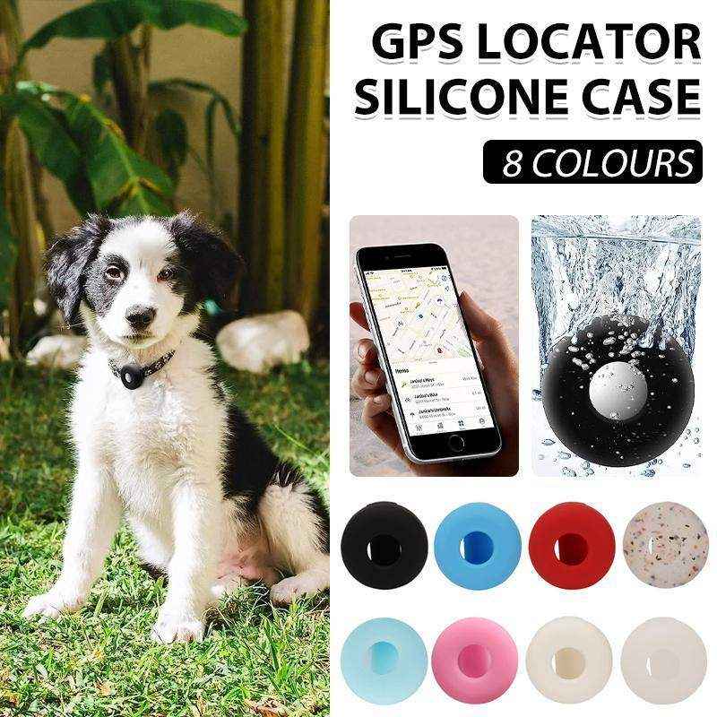 Pet GPS Locator Silicone Protective Case 8 Colours