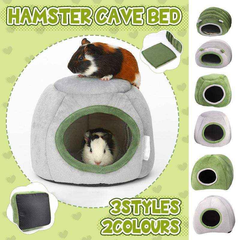 Plush Hamster House for Small Pets Cozy and Stylish Bed