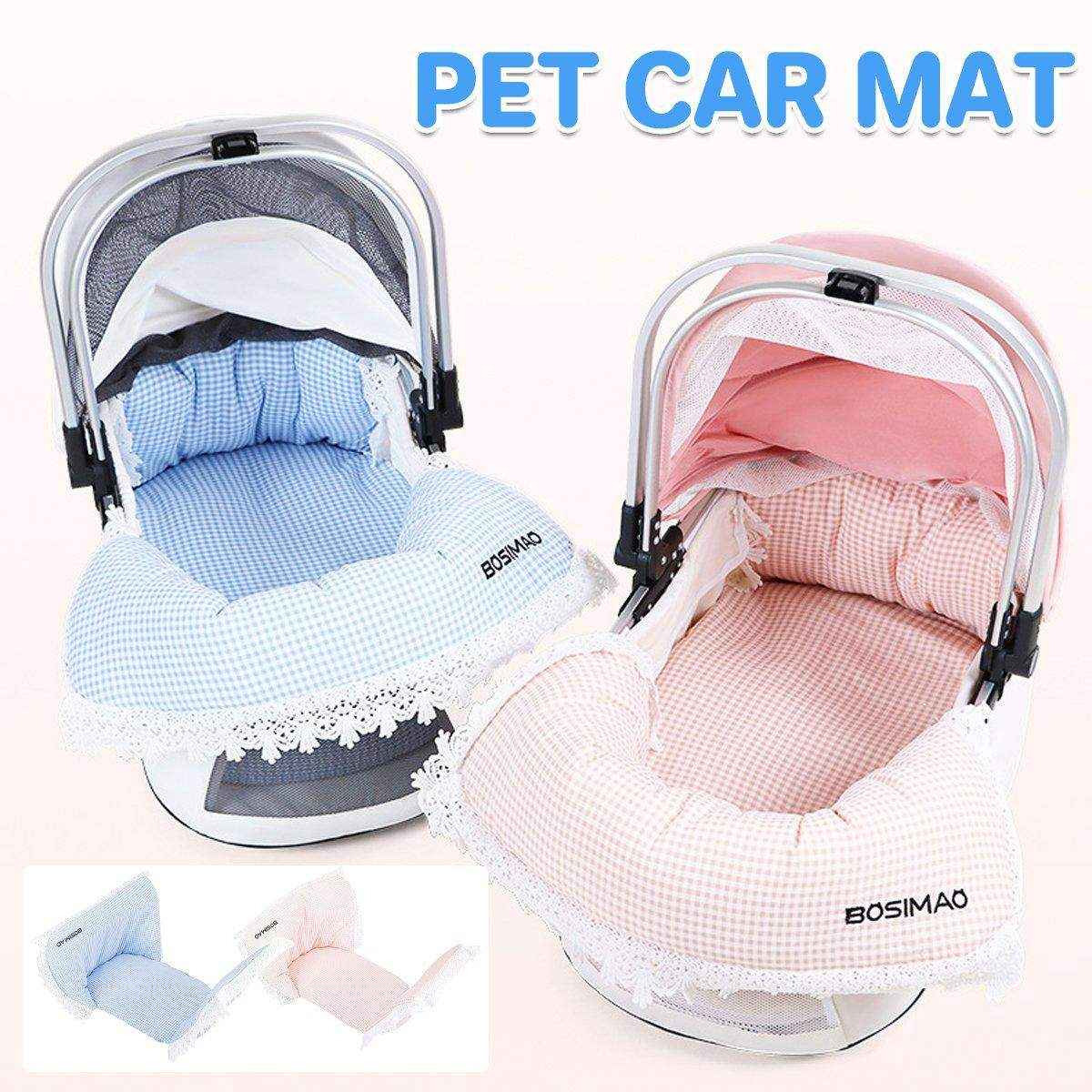 Anti Dirt Pet Car Mats for Cats and Dogs Pushchair Stroller Edge Protector Mat