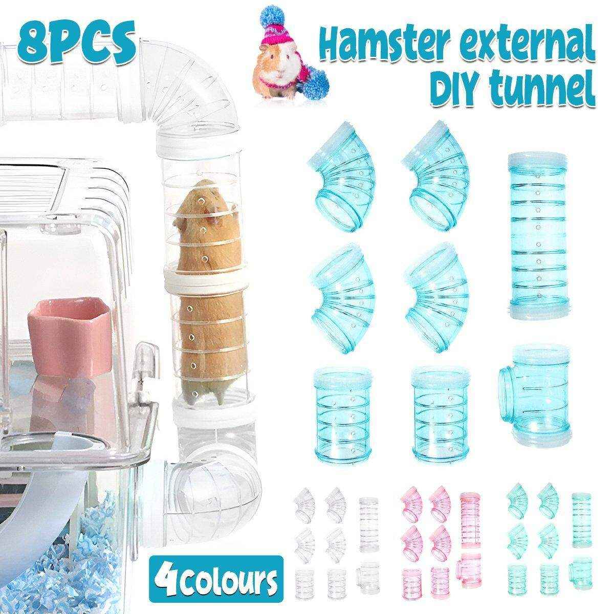 Versatile Hamster Tubes for Exercise
