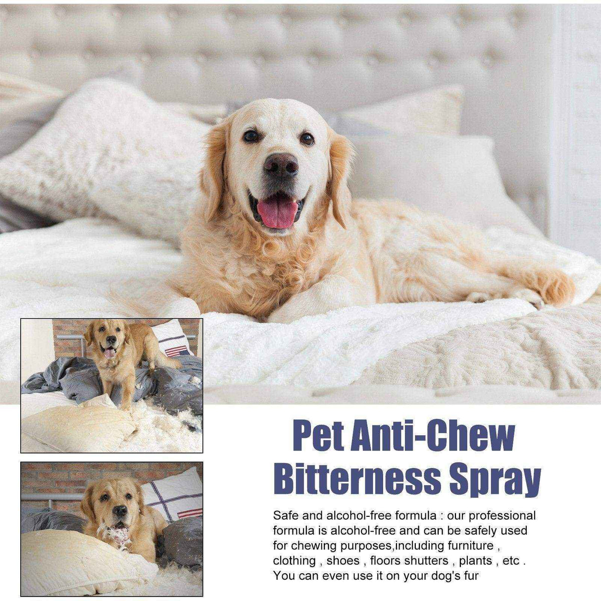 Pet Bitter Anti-Bite Spray Expulsion Dog Chewing Table And Chair Leg Scratching Sofa Spray