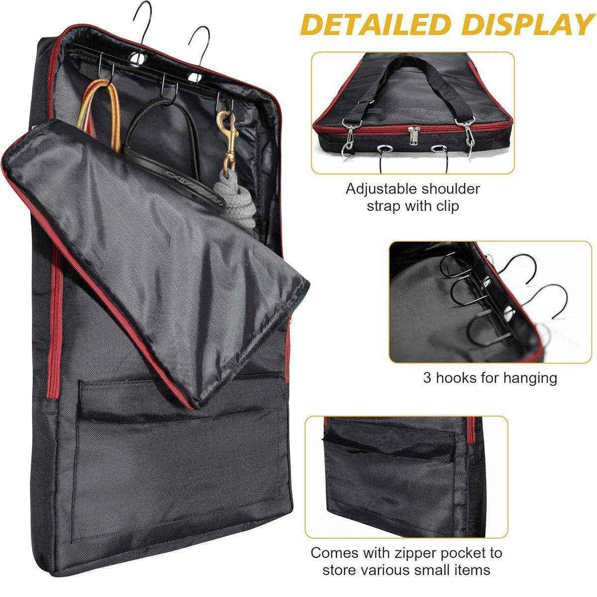 Horse Tack Carry Bag Bridle Halter Bag Pouch Storage Bag Portable Equestrian