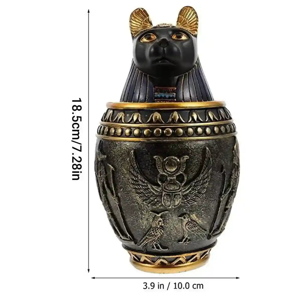 Pet Urn Storage Jar Decorative Ornament for Home Memorial Ashes Container
