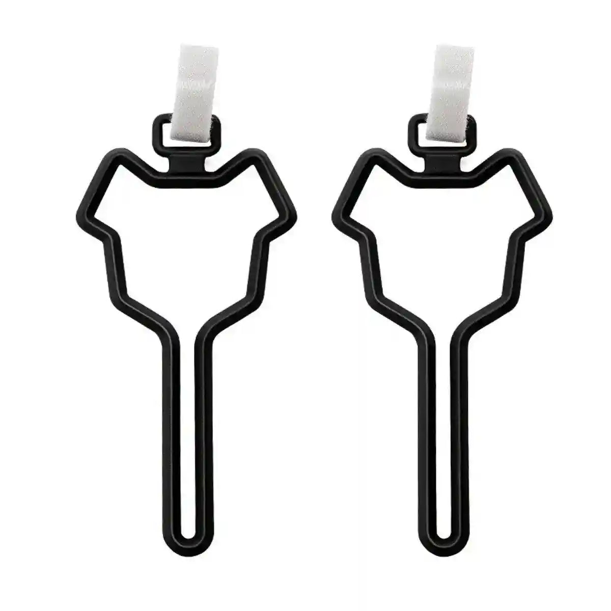 2X Leash Attachment Dog Poo Bag Holder Waste Bag Carrier Large Bearing Capacity