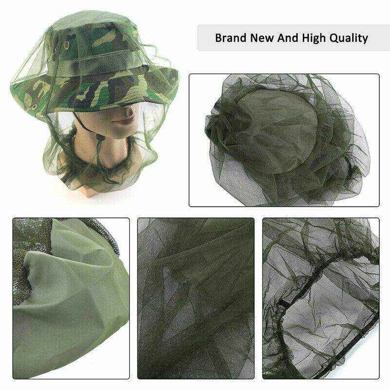 Lightweight Ventilated Beekeeping Veil for Insect Protection Durable & Foldable