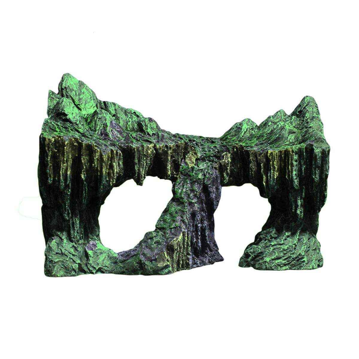 Aquarium Rockery Decoration Natural Rock Cave for Fish & Reptiles