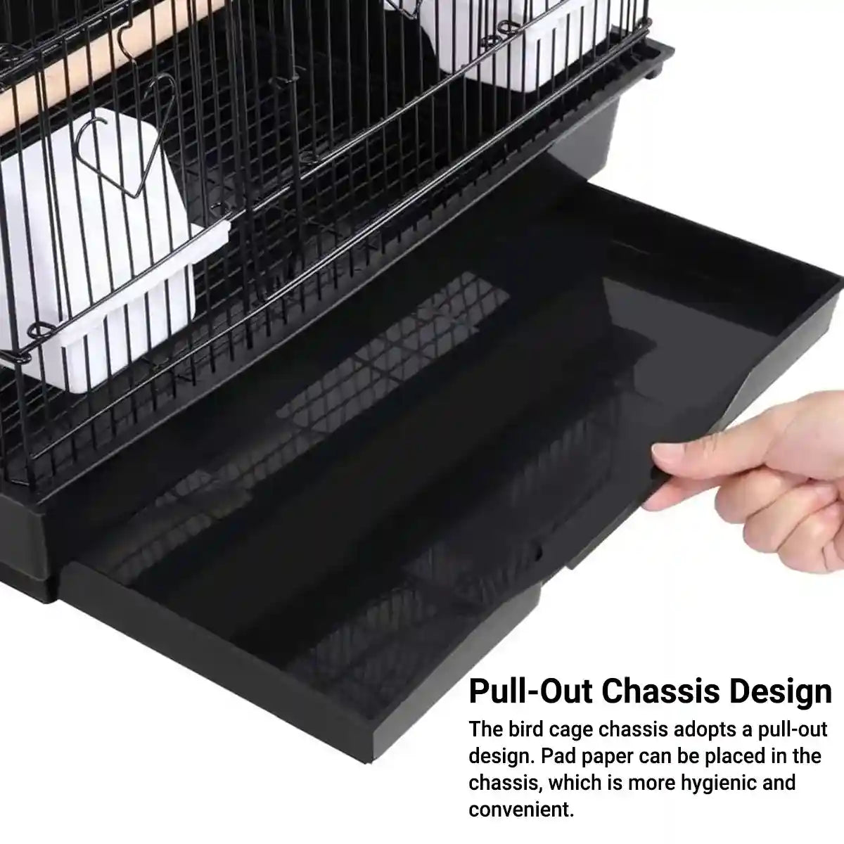 Multi-Level Parrot Aviary Spacious Large Bird Cage for Home Use