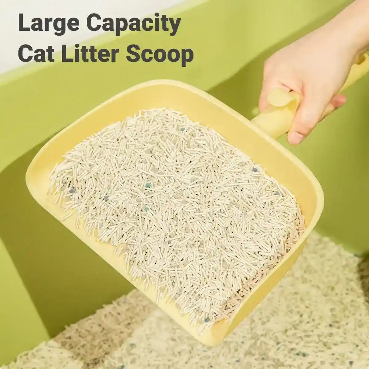 Efficient Cleaning Cat Litter Scoop With Long Handle