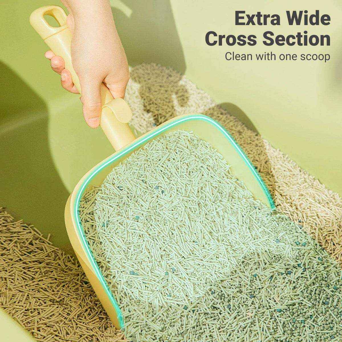 Efficient Cleaning Cat Litter Scoop With Long Handle