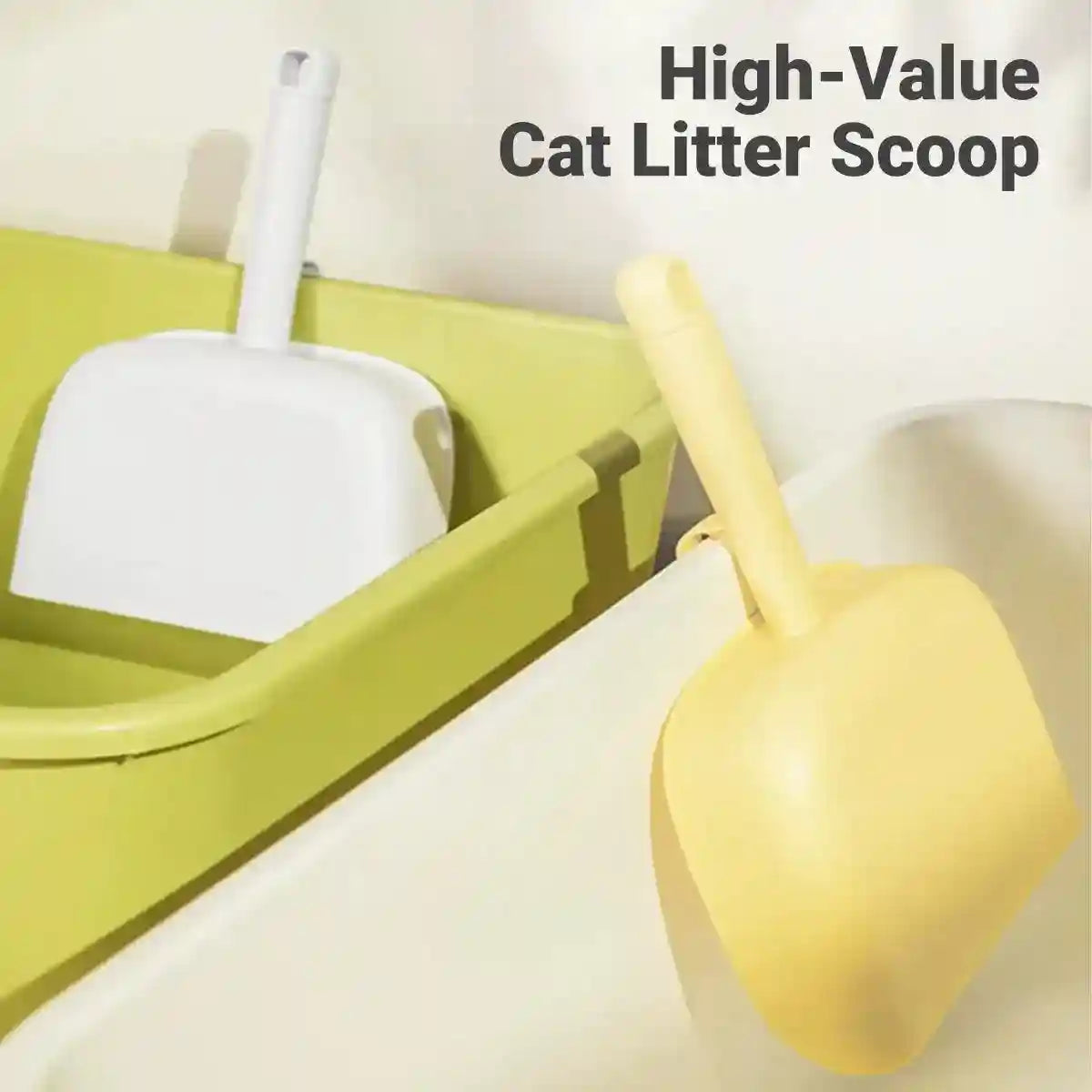 Efficient Cleaning Cat Litter Scoop With Long Handle
