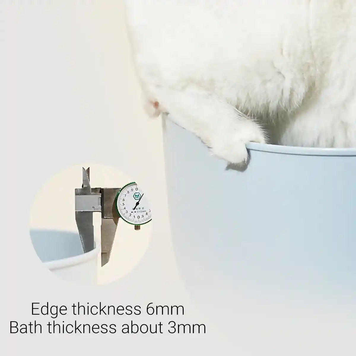 MAKESURE Extra Large Open Cat Litter Box with Scoop and Litter Mat