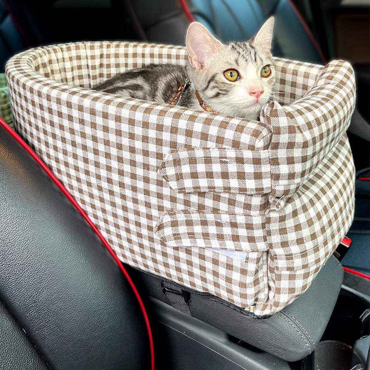 Comfortable & Secure Dog Crate for Car Travel Portable Pet Carrier