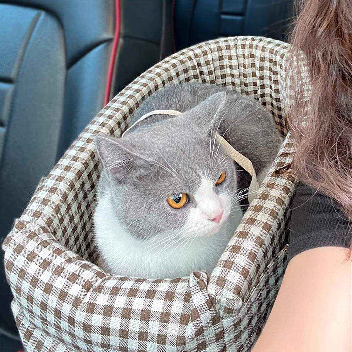 Comfortable & Secure Dog Crate for Car Travel Portable Pet Carrier