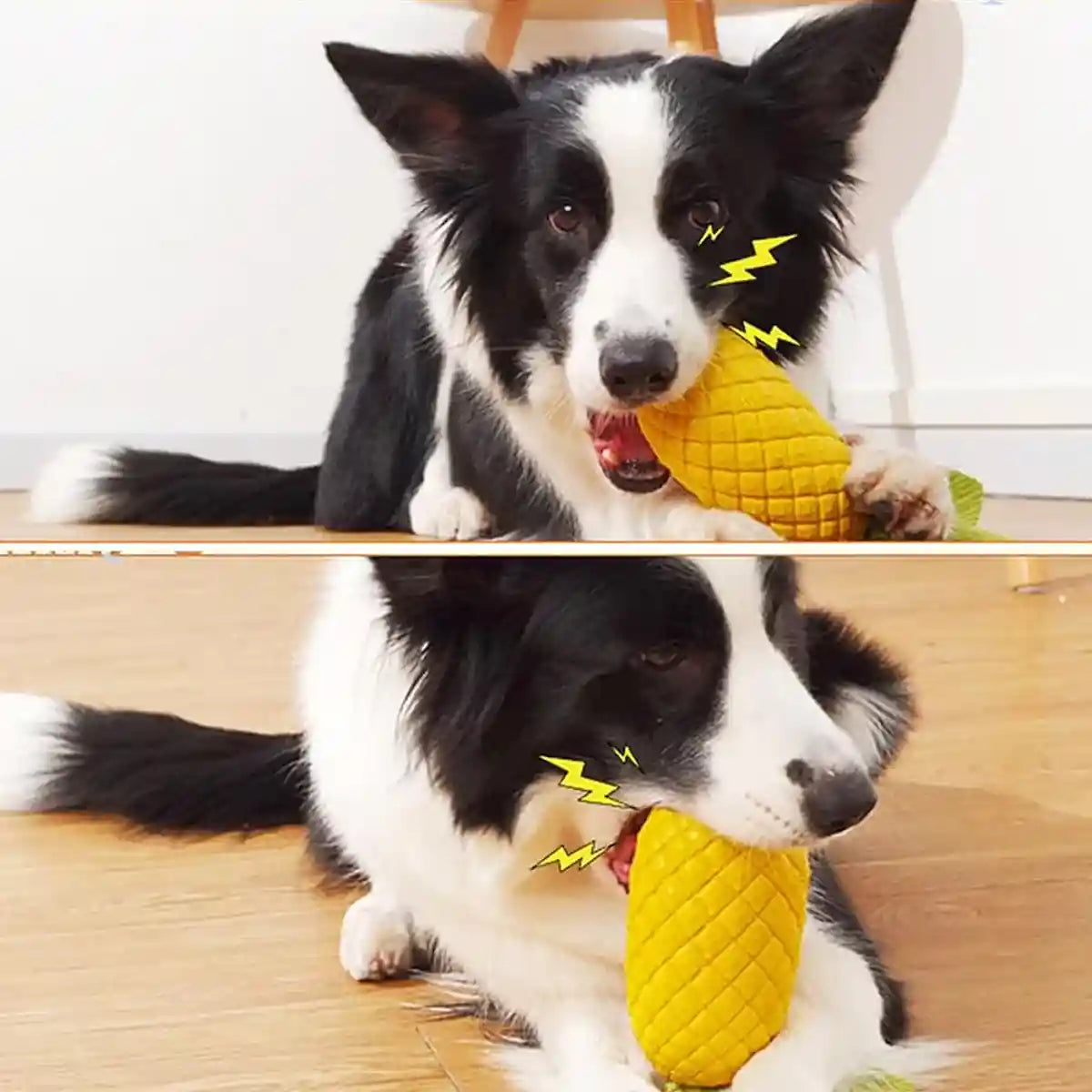 Durable Pineapple Dog Chew Toy Squeaky & Teeth Cleaning Toy