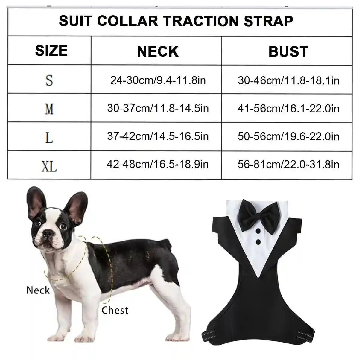 Adjustable Dog Harness and Leash Set with Bowtie No-Pull Vest Design