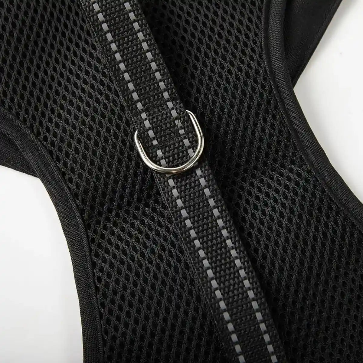 Adjustable Dog Harness and Leash Set with Bowtie No-Pull Vest Design