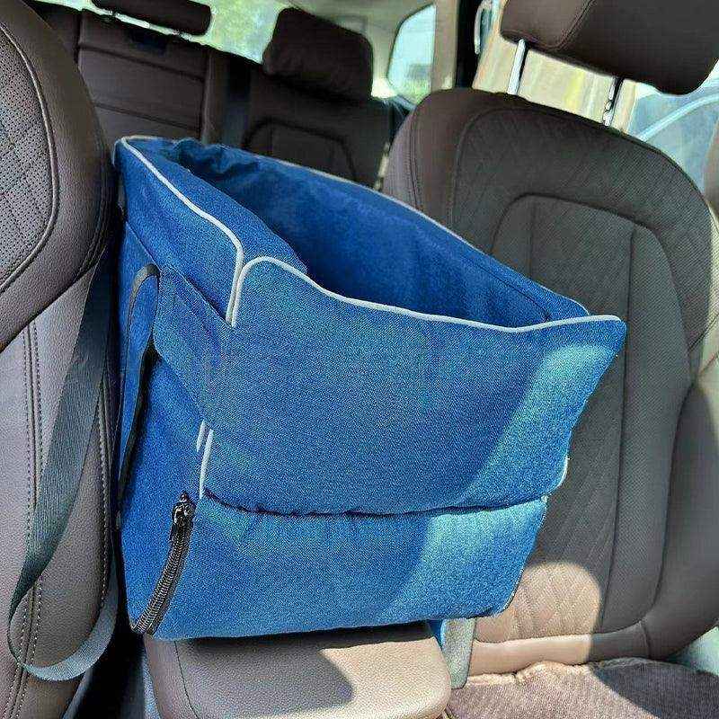 Premium Pet Car Seat Carrier Dog & Cat Car Seat for Safe Travel 48*26*24cm