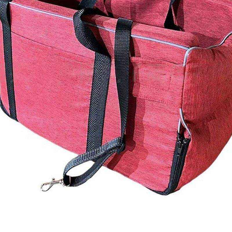 Premium Pet Car Seat Carrier Dog & Cat Car Seat for Safe Travel 48*26*24cm