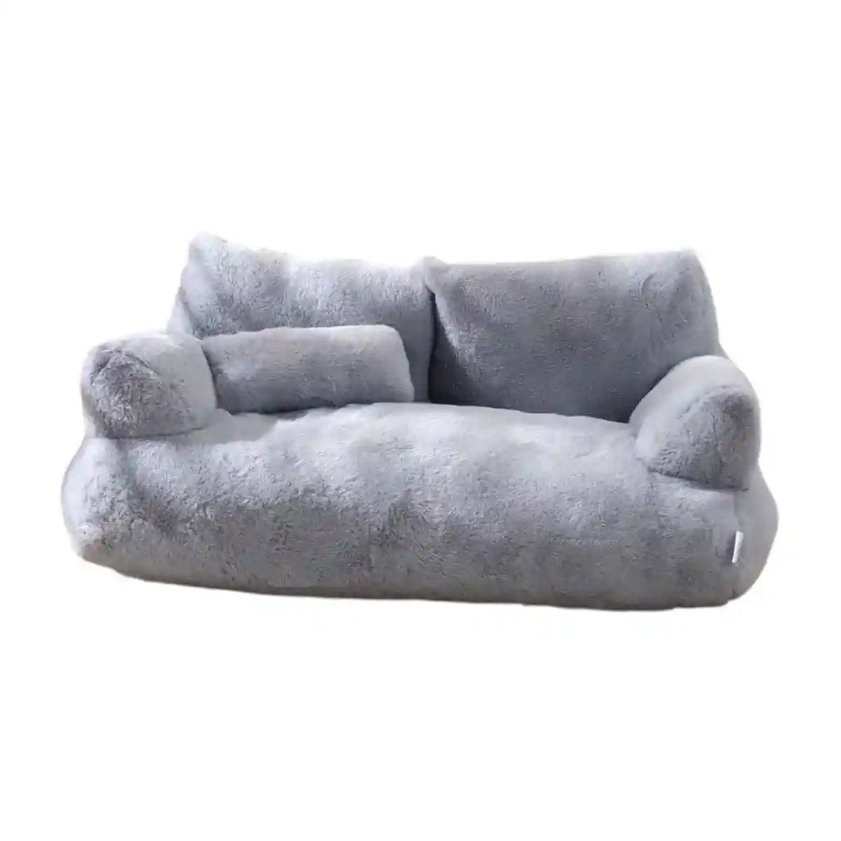 Plush Sofa Cat Bed for Indoor Pets Comfy Nest for Cats & Small Dogs