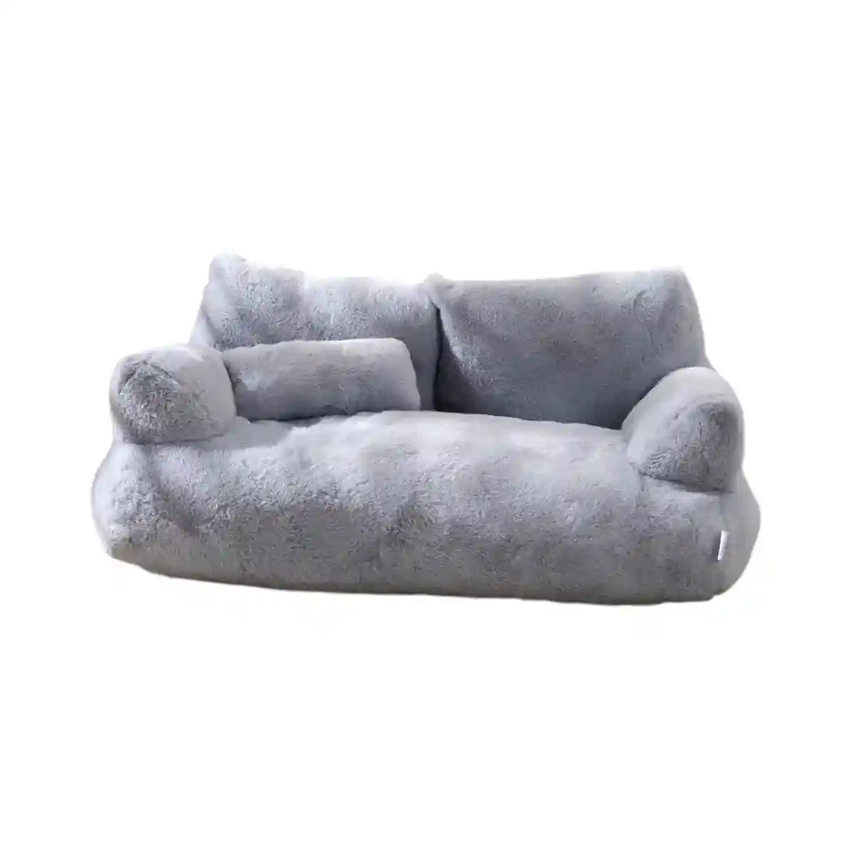Plush Sofa Cat Bed for Indoor Pets Comfy Nest for Cats & Small Dogs