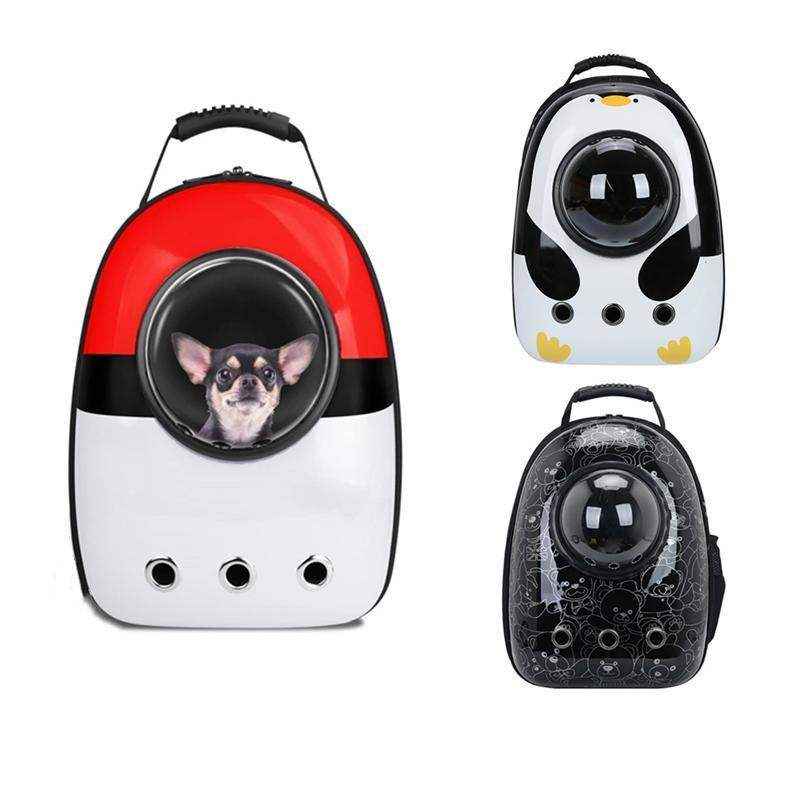 Transparent Pet Bubble Backpack Carrier for Cats and Small Dogs
