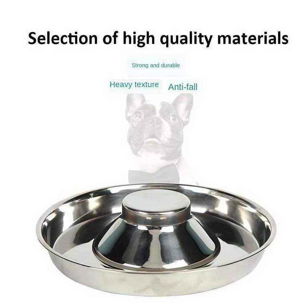 Feeder Bowl Stainless Steel Dog Bowls 26/30/34cm