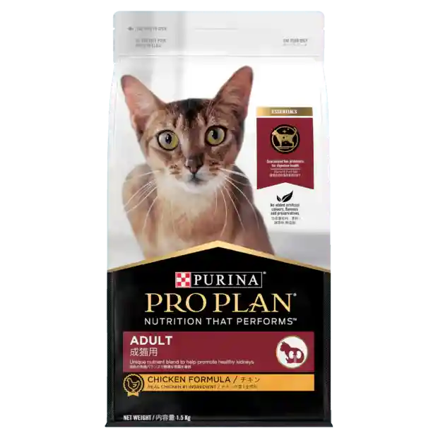 Pro Plan Chicken Adult Cat Food 3kg/7kg