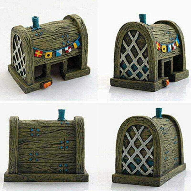 Creative Resin Fish Tank Ornament Fun & Safe Aquarium Decoration