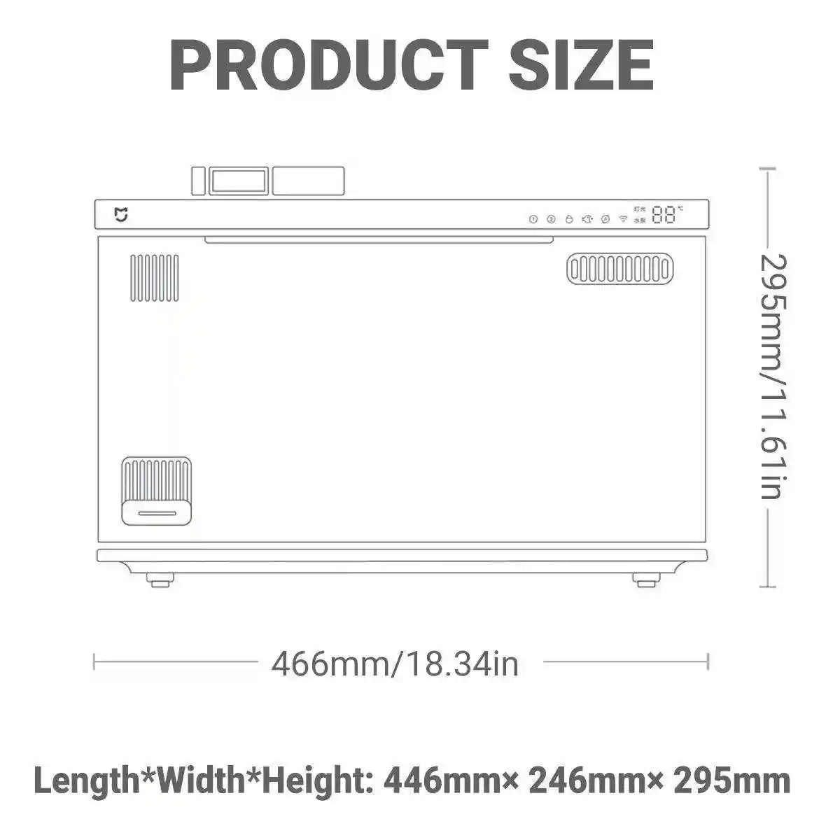 Smart Remote Control Fish Tank with Automatic Feeding for Living Room Aquarium