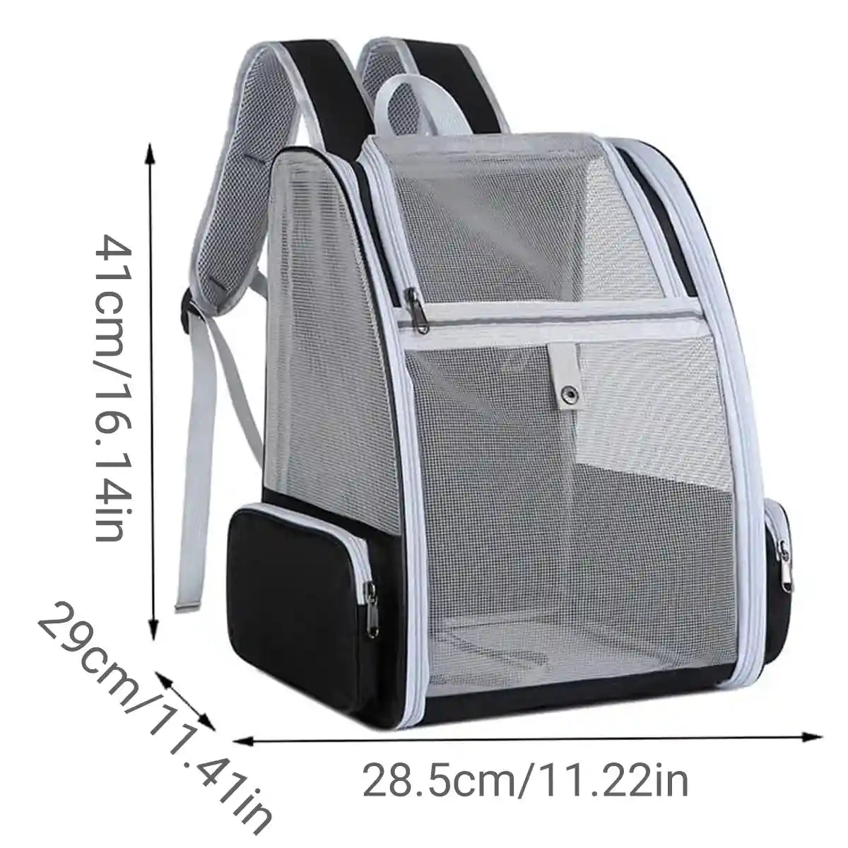 Large Foldable Breathable Portable Cat Dog Bag Pet Backpack