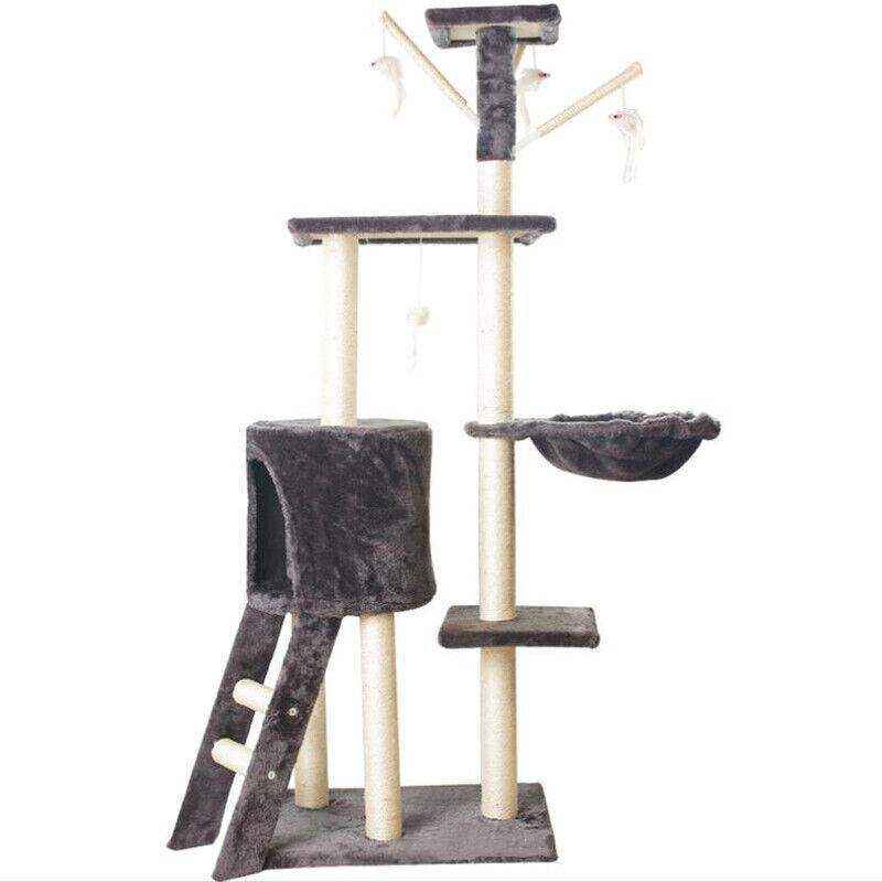 Multi-Level Cat Tower Cat Tree 4 Colours