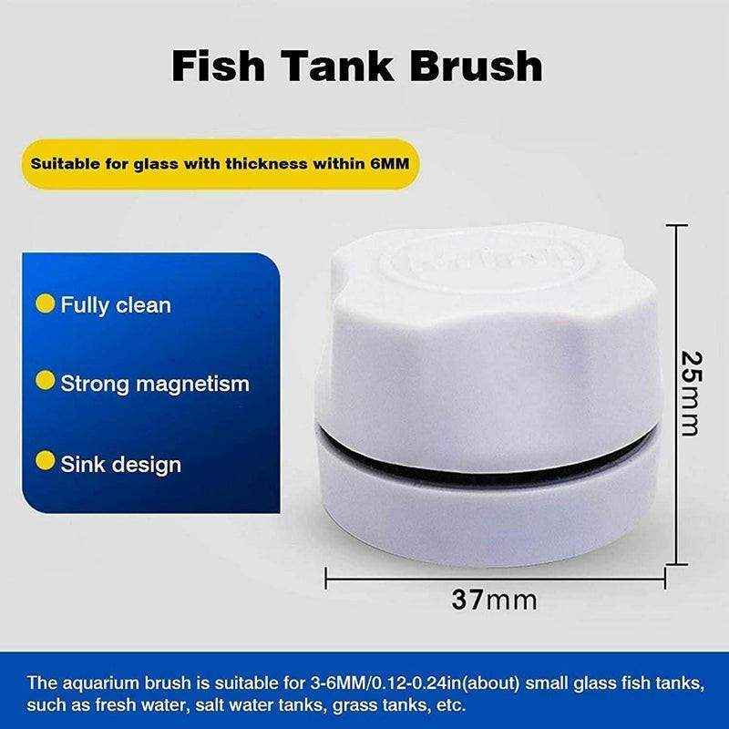 Effortless Magnetic Aquarium Glass Cleaner for Fish Tanks 3 Colours