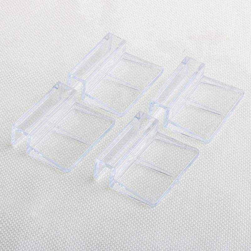 4pcs Aquarium Glass Cover Support Clips 6/8/10/12mm