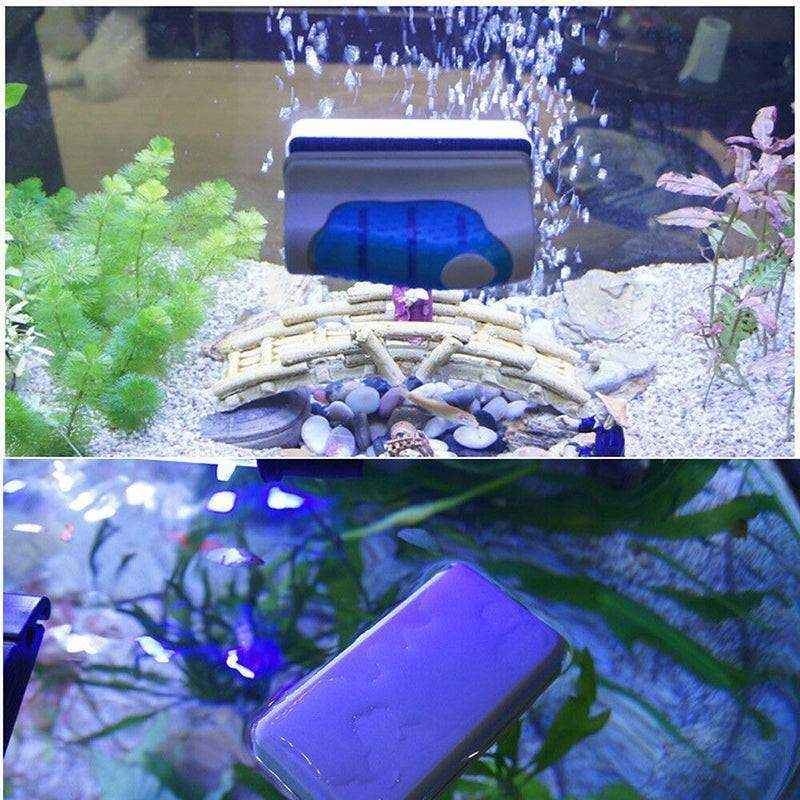 Effortless Magnetic Aquarium Glass Cleaner for Algae Removal S-XL