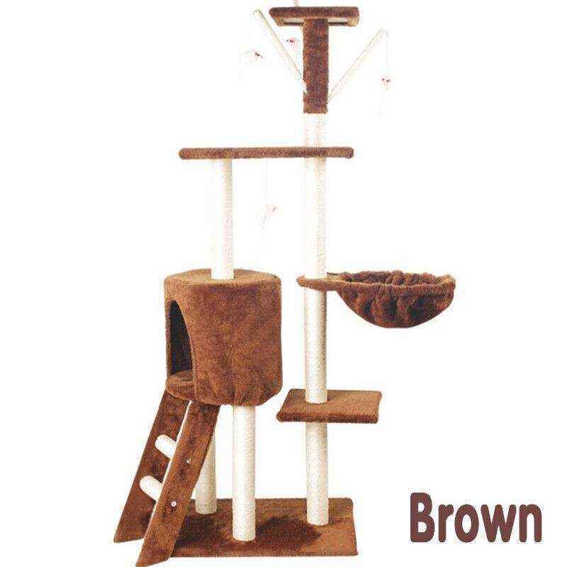 Multi-Level Cat Tower Cat Tree 4 Colours