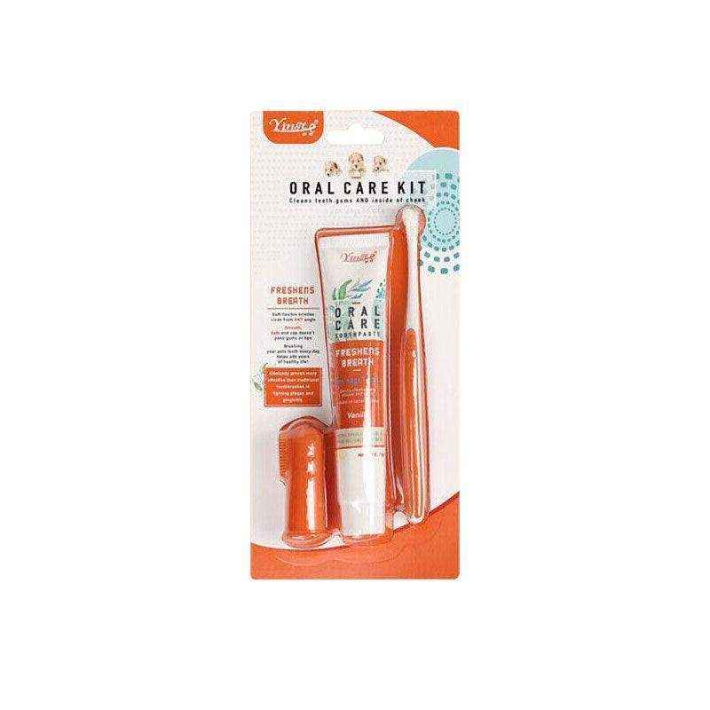 Dog Toothbrush and Paste Set for Effective Dental Care