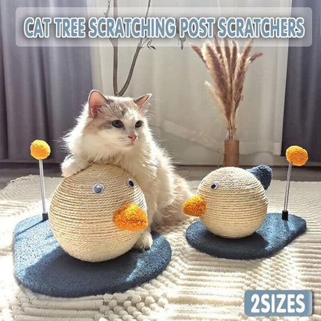 Cat Scratching Post With Ball 2 Sizes
